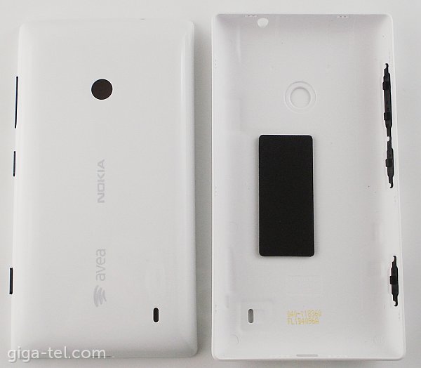 Nokia 525 battery cover white AVEA