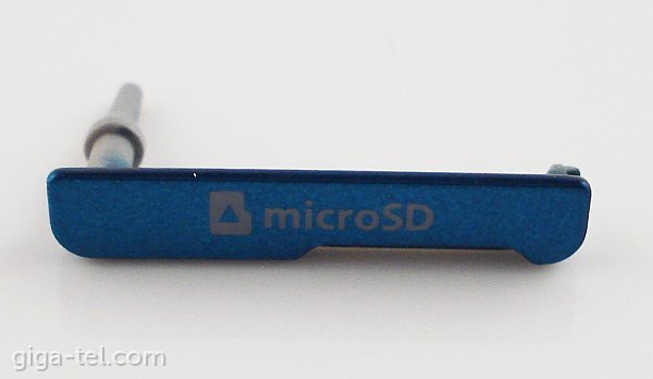 Samsung C115 MicroSD cover blue