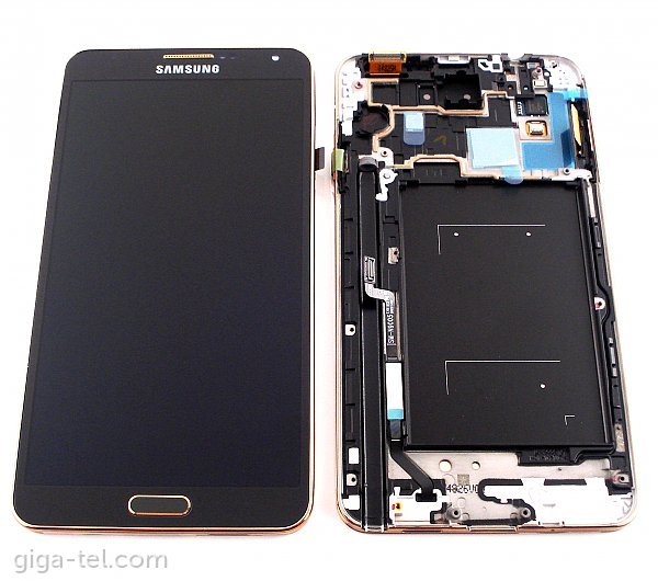Samsung N9005 LCD+touch Gold/Black