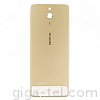 Nokia 515 battery cover gold