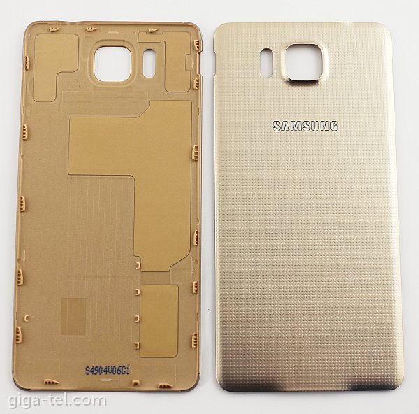 Samsung G850F battery cover gold