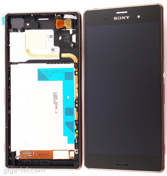 Sony D6633 DUAL SIM full LCD copper