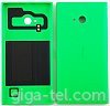 Nokia 730,735 battery cover green
