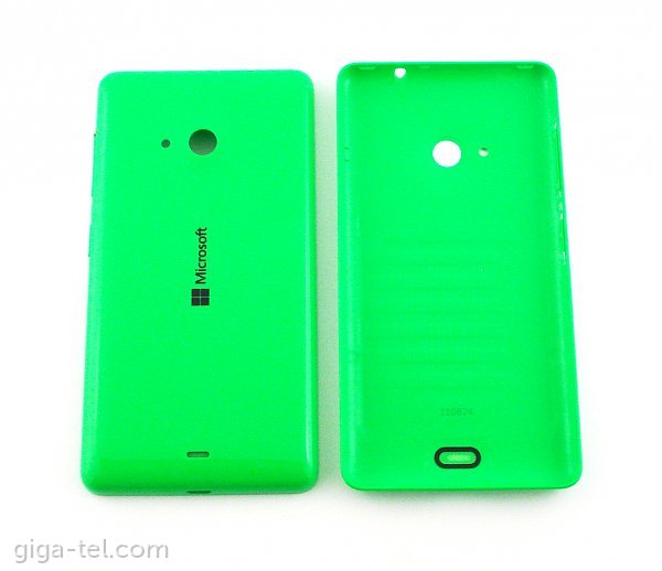 Microsoft Lumia 535 battery cover green