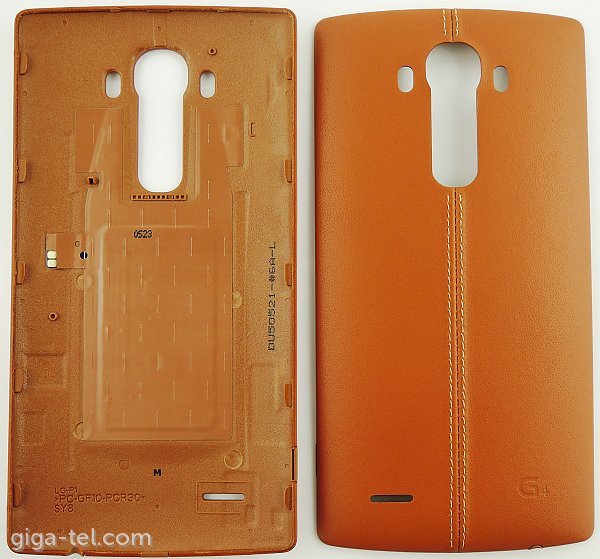 LG H815 battery cover light brown Leather