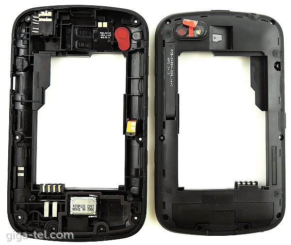 Blackberry 9720 middle cover black