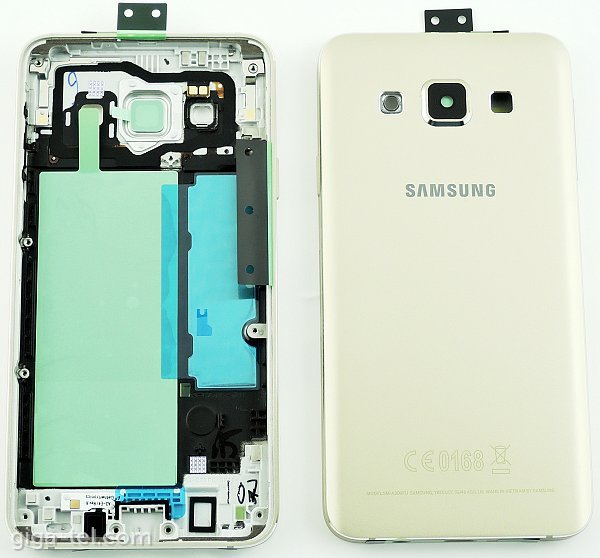 Samsung A300F back cover gold