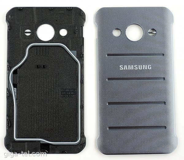 Samsung G388F,G389F  battery cover black/silver