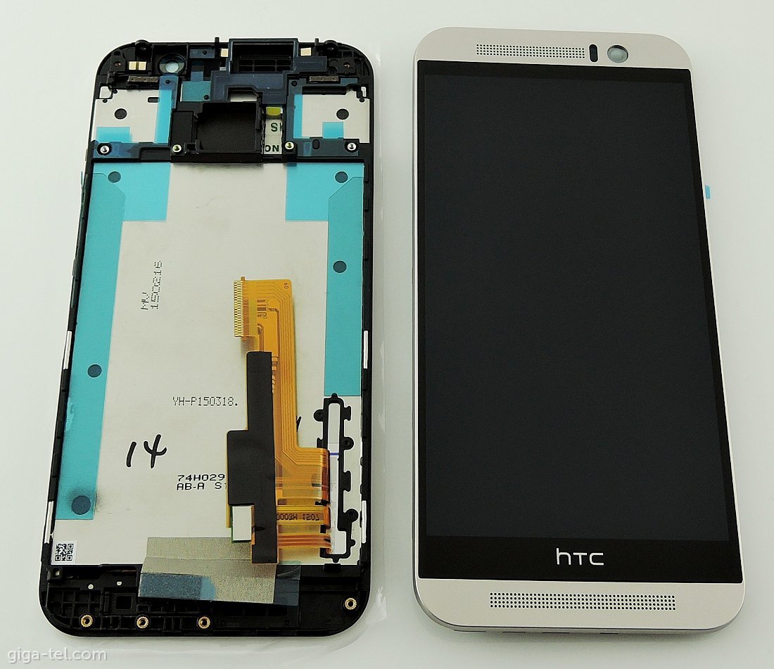 HTC One M9 full LCD silver