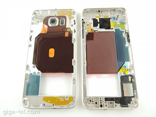 Samsung G928F middle cover gold