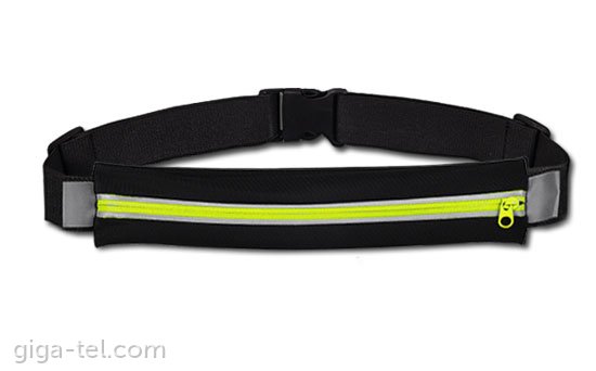 Fitness belt pouch Single green
