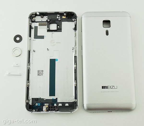 Meizu MX5 battery cover silver