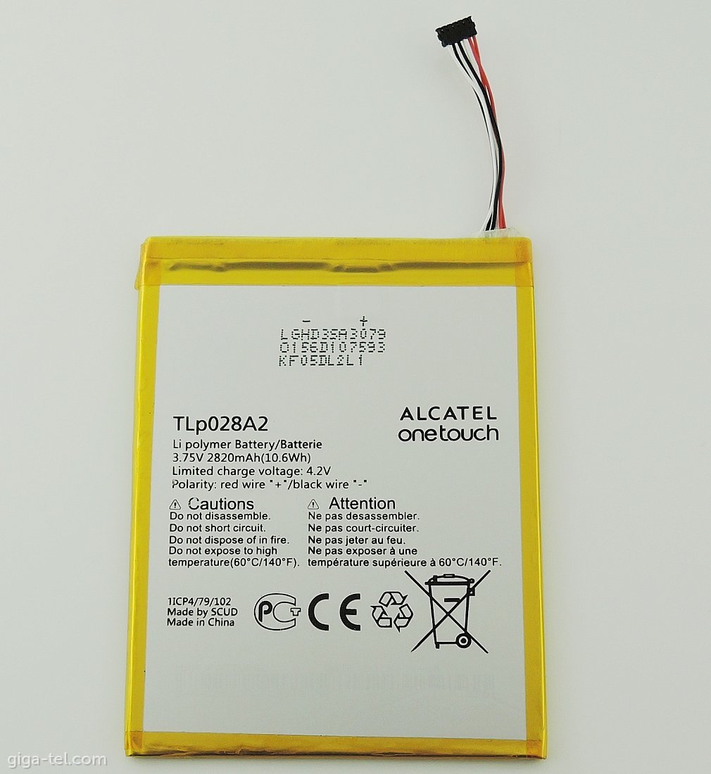 Alcatel Pixi 3 tablet 7" battery