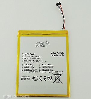 Alcatel Pixi 3 tablet 7" battery