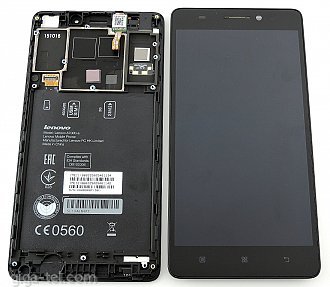 Lenovo A7000 full LCD with front cover !
