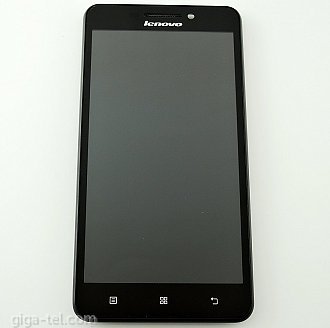 Lenovo A5000 full LCD with front cover black