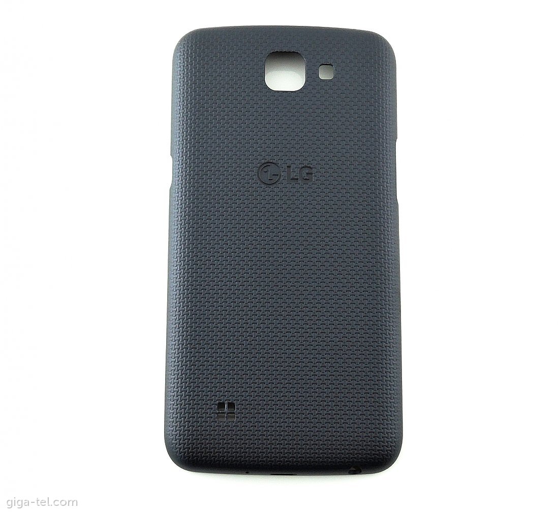 LG K120 battery cover black