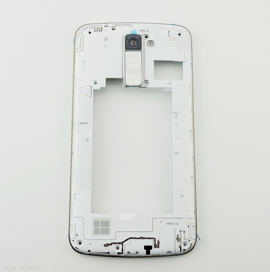 LG K420n middle cover white 