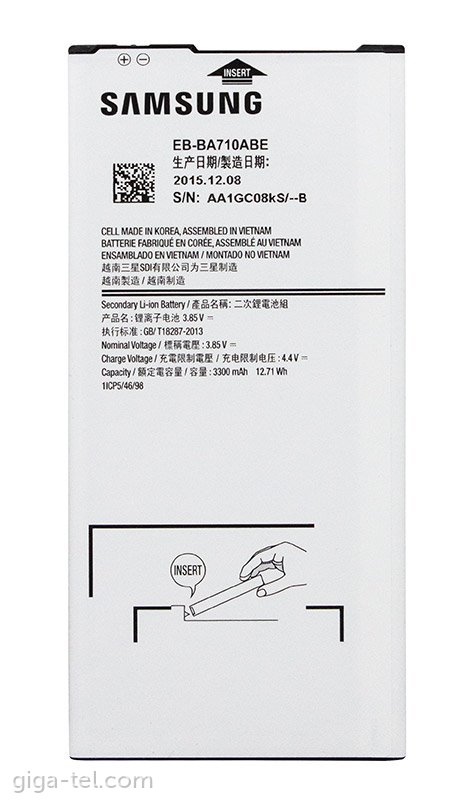 Samsung EB-BA710ABE battery