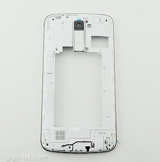 LG K420n middle cover white 