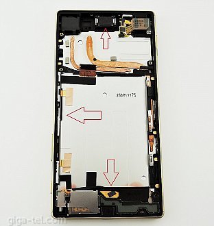 Sony Xperia Z5 LCD with flexs and earpiece