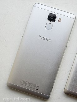 Honor 7 battery cover grey with side keys   Without fingeprint and CE description !