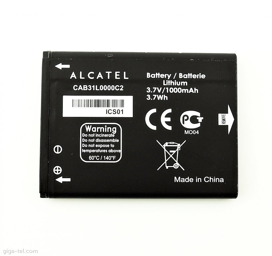 Alcatel 3040D,890D battery