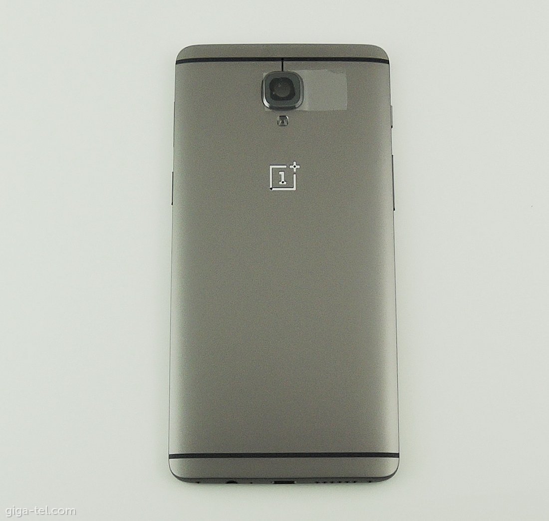 Oneplus 3,3T battery cover grey / with parts