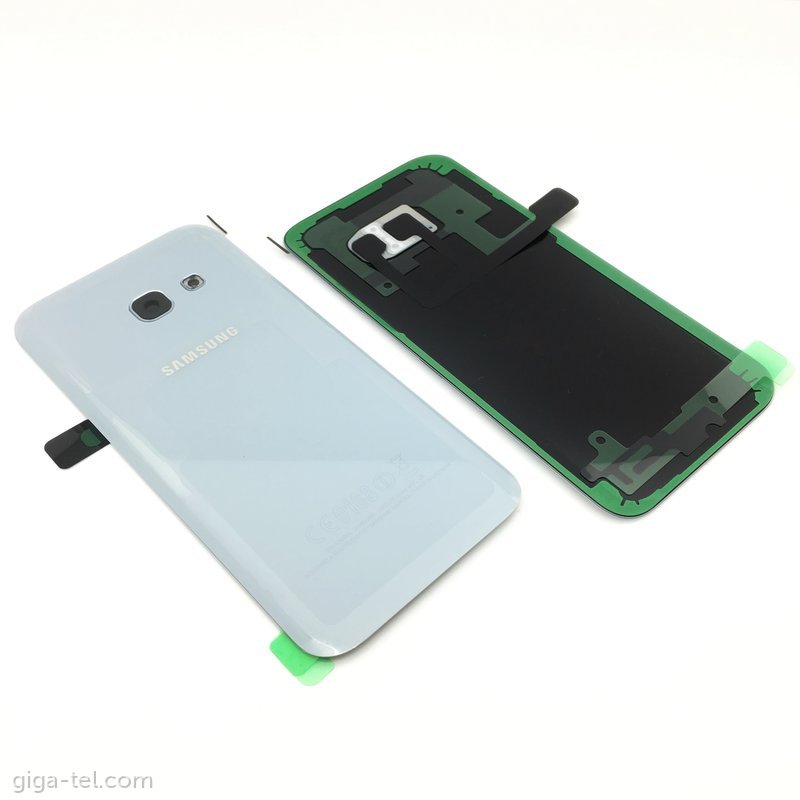 Samsung A320F battery cover blue