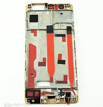 Huawei P9 front cover gold