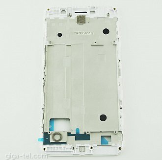 Huawei Y6 Pro front cover white