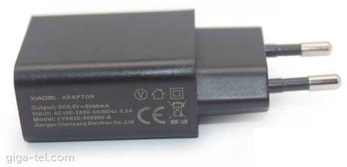 Xiaomi CYSK10 / 2A  charger black