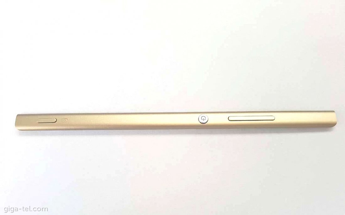 Sony G3121 side key cap gold