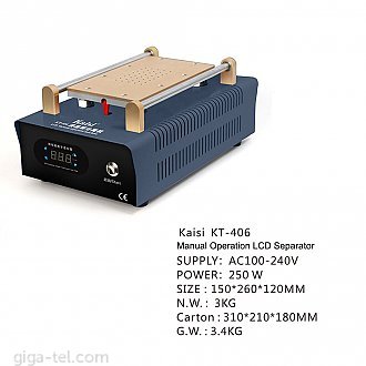 Vacuum LCD separator K-406