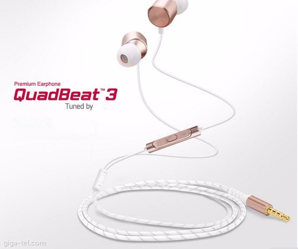 LG HSS-LE631-BW HF earpods white/gold