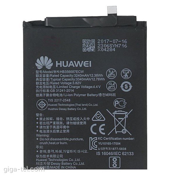 Huawei Mate 10 Lite,Nova 2 Plus, Honor 7X battery OEM