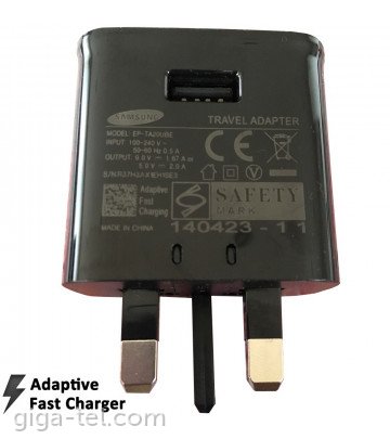 Samsung EP-TA20UBE charger UK black
