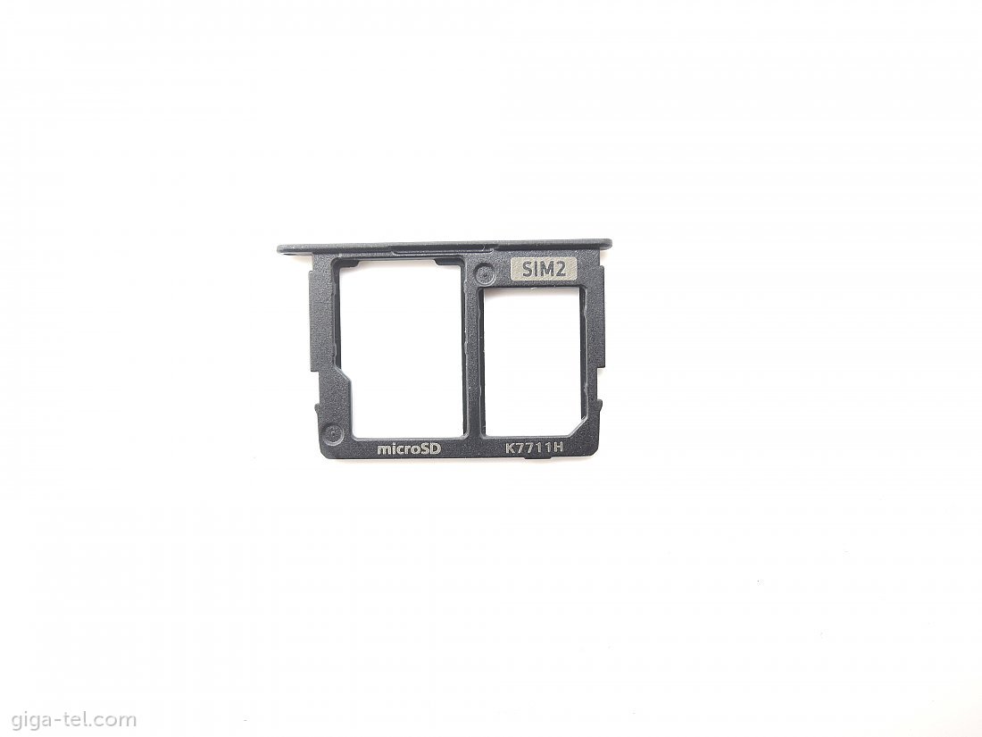 Samsung J330F SIM+SD tray black