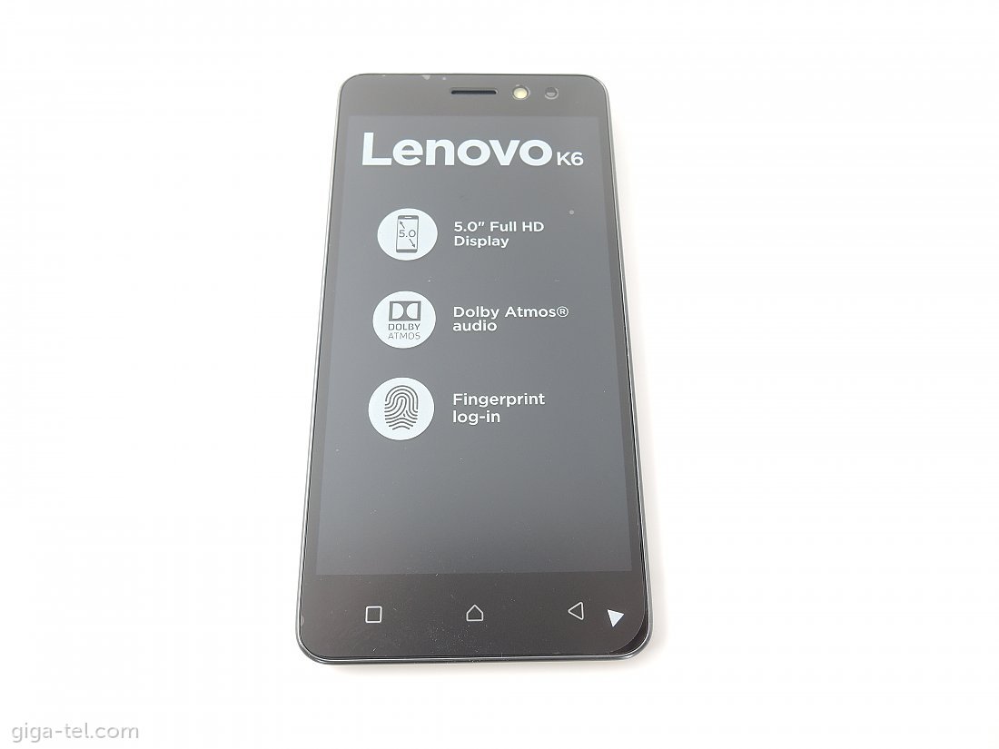 Lenovo K6 full LCD black