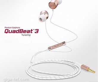 LG HSS-LE631-BW HF earpods white/gold