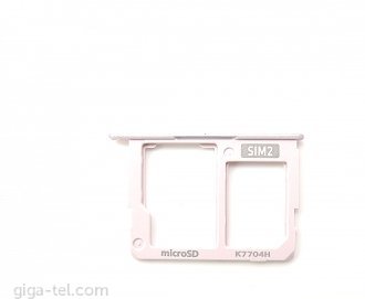 Samsung J330F SIM+SD tray pink