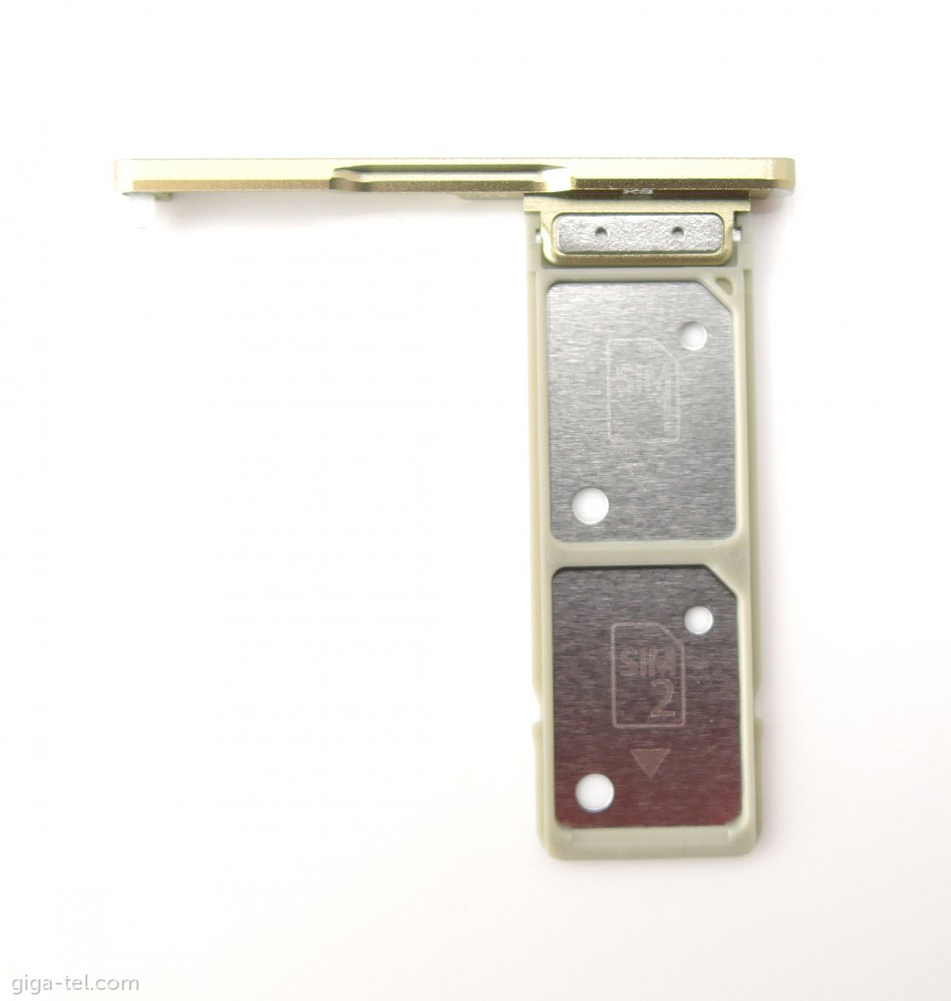 Sony H4213 SIM tray DUAL gold