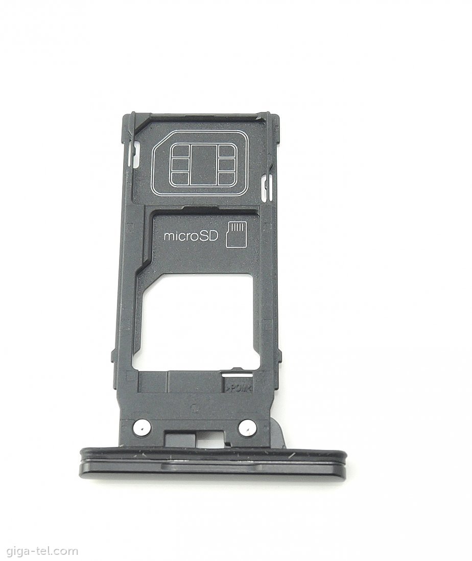 Sony H8266 SIM+MicroSD tray black