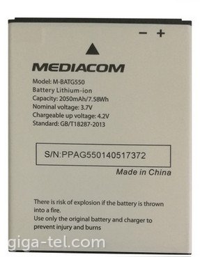 Mediacom G550 battery