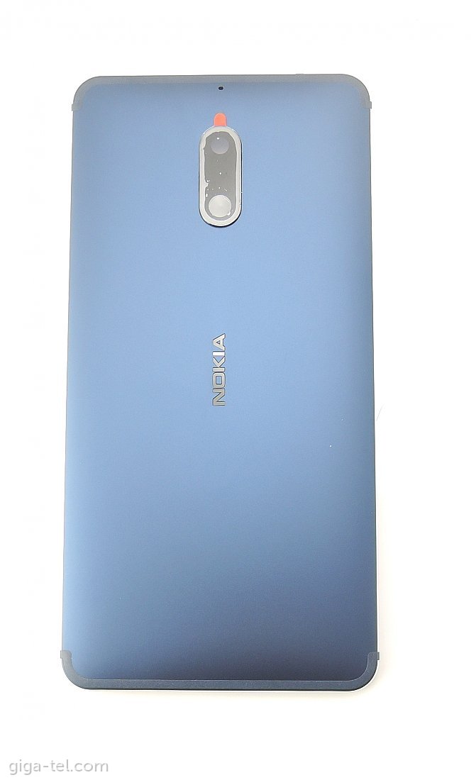 Nokia 6 back cover blue