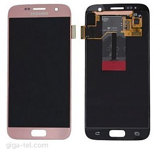 Samsung S7 LCD rose gold