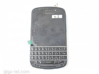 Blackberry Q10 full LCD with keypad black