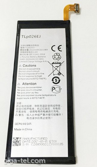 Blackberry Dtek50,Alcatel Idol 4 battery