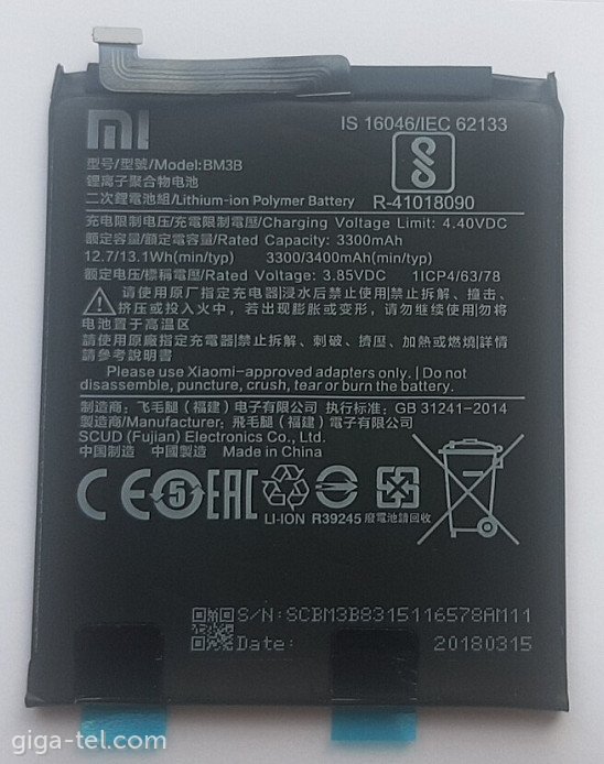 Xiaomi BM3B battery