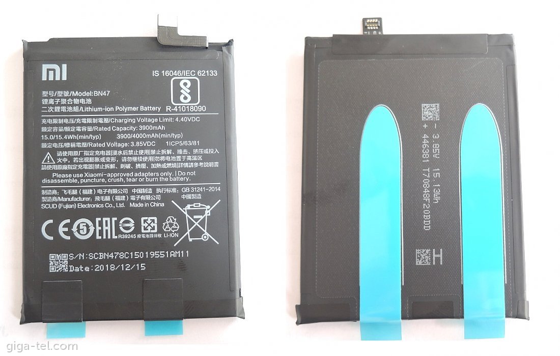 Xiaomi BN47 battery